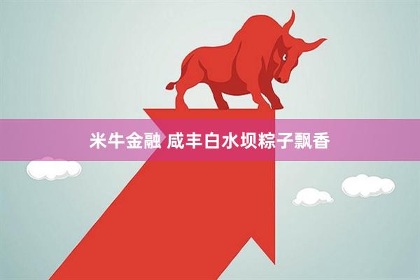 米牛金融 咸丰白水坝粽子飘香